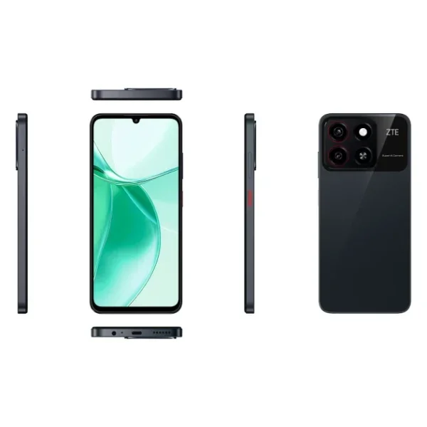 ZTE Blade A35 Smartphone | 64GB Storage with 6GB (4GB+2GB) RAM Octa-core Processor | 6.75” HD+ Display | 8MP Main AI Camera | 5000mAh Battery (Brand New – International Version Dual SIM)