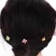 thumbnail image 4 of 2 pinzas invisibles para el pelo, bonitos accesorios para el pelo de niñas, adorables peines fijadores, peines decorativos para la parte trasera de la cabeza., 4 of 7