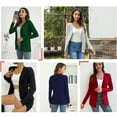 thumbnail image 2 of Othyroce Woman Sweater OpenFront Lightweight Female Cardigan S-2xl, 2 of 5
