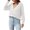 White, variant on Vedolay Women's Fall Tops Women Plus Size Button Casual Open Front Long Sleeves Work Office Casual Jacket,Khaki One Size