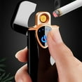 thumbnail image 1 of My Orders Placed Electronic Rechargeable Lighter Lighter Type-C Rechargeable Lighter Outdoor Windproof Cylindrical Fingerprint Sensing Lighter, 1 of 7