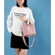 thumbnail image 5 of Bolso de mano de lona para mujer pequeño bolso de mano con cremallera bolso bandolera de lona bolso de hombro con compartimentos, 5 of 5