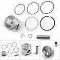 thumbnail image 2 of Piston Pin Ring Kit 57.00mm Bore Size for Suzuki GS125 DF125 DR125S/SE GN125 TU125 GZ125 1982-2017, 2 of 5