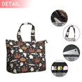 thumbnail image 2 of Halloween Ghosts Castles and Pumpkins Travel Tote Bags for Women Carry On,Large Weekender Bags for Women Travel,Multi Functional Duffle Bag for Work,Shopping,Sports, 2 of 5