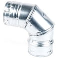 thumbnail image 1 of Duravent 4PVL-E90 4 in. Pellet Vent 90 Degree Elbow, 1 of 1