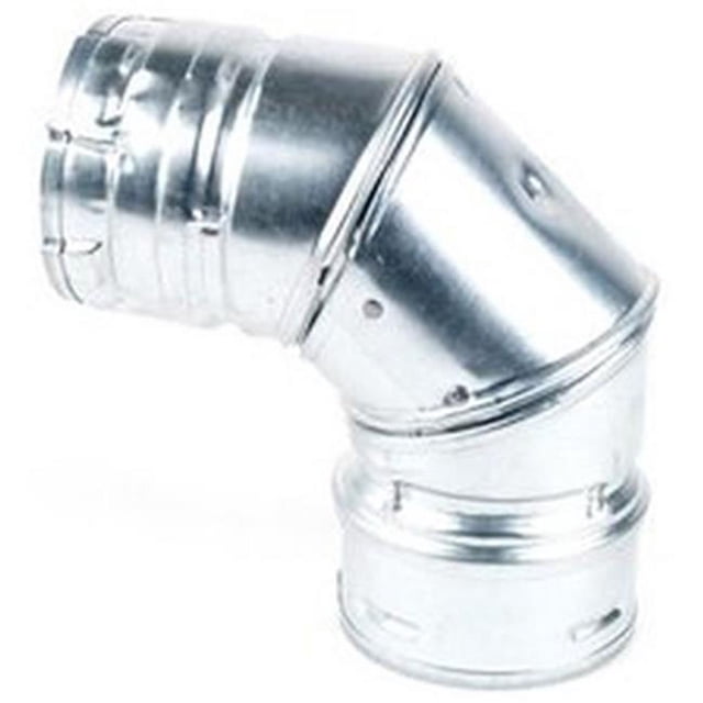 Duravent 4PVL-E90 4 in. Pellet Vent 90 Degree Elbow