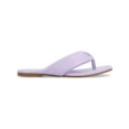 thumbnail image 2 of Journee Collection Womens Kyleen Faux Leather Square Toe Thong Sandals, 2 of 3