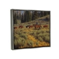 thumbnail image 3 of Cowboy Leading Cattle Meadow Animals & Insects Painting Luster Gray Framed Art Print Wall Art, 3 of 6