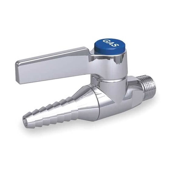 Watersaver Brass Ball Valve,MNPT x Barb,3/8 in L4100