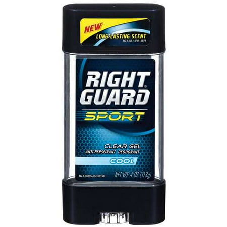 Right Guard: Sport Clear Gel Cool Anti-Perspirant/Deodorant, 4 oz