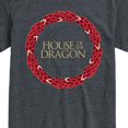 thumbnail image 3 of House of the Dragon - Dragon Scale Ring Logo - Men's Short Sleeve Graphic T-Shirt, 3 of 5