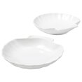 thumbnail image 2 of Gourmet - Set of 2 Porcelain Plates for Scallops or Seafood, Oven Safe, White, 2 of 4
