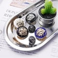 thumbnail image 4 of 5pcs Metal Buttons for Clothing Crafts - Premium Sewing Accessories Buttons for Garments and Coats, 4 of 5