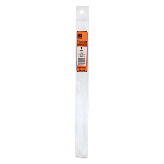 Plastruct Plastic Pentagon Rod - Pkg of 10, 0.02" W × 10" L