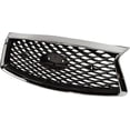 thumbnail image 2 of CAPA For 2018-2020 Q50 Grille Assembly Front Gray Plastic IN1200138C 623106HH0C, 2 of 5
