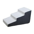 thumbnail image 4 of Escalera rampa para perros, cama con 3 escalones, base antideslizante, diseño sencillo y cómodo. Gris oscuro, 4 of 9