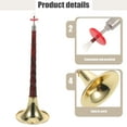 thumbnail image 3 of ELAYARD Professional Suona Folk Wind Instrument for Beginners with Golden Bowl Design and Durable ABS Material Multi Color, 3 of 7