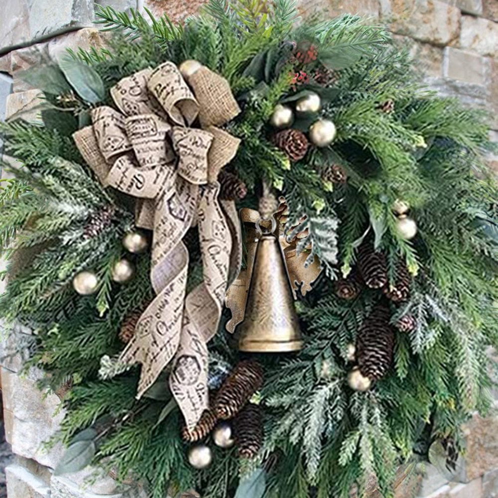 PENGXIANG Christmas Artificial Wreath for Front Door Outdoor