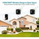 thumbnail image 4 of [No Batteries Required] Wireless Doorbell with Temperature LED, Waterproof Electronic Doorbell Kit with 2 Plug-in, 4 of 5
