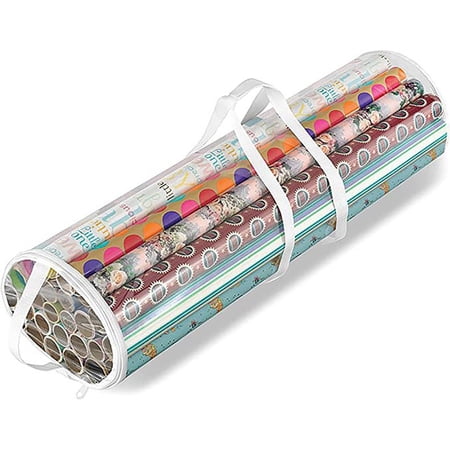 Waterproof Christmas Wrapping Paper Storage Bag Paper Storage Container