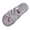 Gray, variant on Womens Bow Mule House Slippers Memory Foam Warm Cozy Closed Toe Backless Non-Slip Soft Sole Indoor Outdoor Shoes