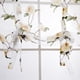 thumbnail image 4 of Cortina Romana BLESIY Floral Amarillo 80x100cm Sheer Voile, 4 of 8