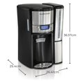 thumbnail image 2 of Cafetera Programable Hamilton Beach de 12 Tazas Programable con Dispensador Interno Sin Jarra 950W Reacondicionado, 2 of 9