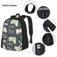 thumbnail image 3 of Fotbe Gamers Set Escolar 3 en 1 para Niños - Mochila Duradera con Lonchera Aislante y Estuche para Lápices - Mochila Escolar para Niños y Niñas, 3 of 7
