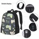 thumbnail image 3 of Easygdp Gamers Mochila para Niños y Niñas con Set de Caja de Almuerzo y Estuche para Lápices 3 en 1, Mochila Escolar Estampada para Adolescentes, 3 of 7