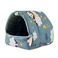thumbnail image 1 of Guinea Pig Bed, Guinea Pig Hideout Washable Small Animal House Cage Accessories for Dwarf Rabbits Chinchillas Hamsters Hedgehogs Ferrets Bearded Dragons and Rats, 1 of 2