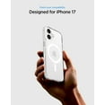 thumbnail image 2 of for iPhone 17 Case, Ultra Hybrid MagFit [TPU Covered Camera Control] [Anti-Yellowing] [Compatible with Magsafe] - Frost White, 2 of 7