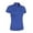 Rich Blue, variant on Monterey Club Women's Solid Tailored Collar Short sleeve Golf Polo Shirt #2670