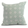 thumbnail image 2 of Rattan Geometric Decorative Pillow, 2 of 2