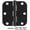 Matte Black Ball Bearing-6 Pack, variant on 3.5 Inch Rounded Interior Door Hinges Matte Black No Squeak 24 Pack