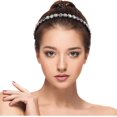 thumbnail image 3 of Diadema elegante para mujer, 5 piezas de diadema con diamantes de imitación para mujer, diadema para mujer, diadema de cristal brillante de moda para mujer, diademas antideslizantes para niñas, 3 of 5