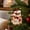 D, variant on QISIWOLE 2D Christmas Owl with Glasses Hat Scarf Tree Ornament, Festive Hanging Decoration, 3.15 x 3.15 in Plastic Ornament, for Christmas Tree and Holiday Decor