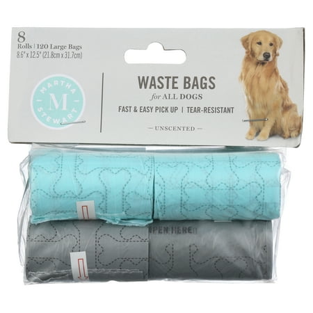 UPC: 0742797814438 | Martha Stewart Waste Bags -120 Bags / 8 Rolls