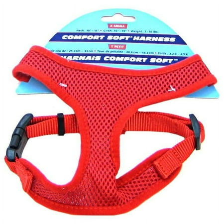 UPC: 0076484641336 | Coastal Pet Comfort Soft Harness Red