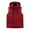 Burgundy, variant on ZACPNCV Mens Lightweight Softshell Vest Windproof Sleeveless Jacket Zip Up Fleece Lined Vest Outerwear for Golf Running