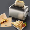 thumbnail image 2 of 20 Pcs Toaster Bags, Non Stick Toaster Storage Bags Reusable Snack Bags for Microwave Grill Toaster, 2 of 6