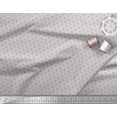 thumbnail image 2 of Soimoi Poly Georgette Fabric Dot & Heart Shirting Print Fabric by The Yard 52 Inch Wide, 2 of 3