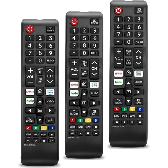 3 Pack Universal Replacement for All Smart TV Remote,for BN59-01315J BN59-01301A BN59-01315A Remote