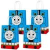 16 PCS Party Favor Bags for Train Birthday Party Supplies, Party Gift Goody Treat Candy Bags for Train Party Favors Decor Birthday Party Decor for Train Themed Birthday Decorations