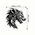 1 Pie1 Piece Dragon Wall Decoration Modern Design Suitable For Home Or ...