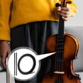 thumbnail image 4 of OUNONA Violin Sticker 1Set Made Of Black For Note Accuracy And Violin Accessories For Students, 4 of 8