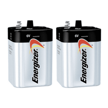 Energizer (2-Pack) 6v Alkaline Multi-Use Battery Size 529 Format 4LR20X Sealed!