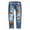 Orange, variant on WTXUE Jeans for Women, Jeggings Women Ripped Stretch Cute Jeans Slim Fit Distressed Destroyed Butt Lifting Denim Pants, Pantalones De Mujer, Orange