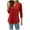 Red, variant on Black Summer T Shirts for Women, Polyester Women'S Tops Plus Size, Long Sleeve Womens Plus Size T Shirts, Blouse for Women, Solid Womens Plus Size Blouse, Weekend Solid Color Plus Size Spring Blouses