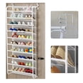 thumbnail image 1 of Zapatero de puerta 10 pisos organizador de calzado sobre la puerta colgante desmontable gran capacidad para guardarropa sala de estar, 1 of 7