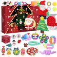 thumbnail image 1 of Goocheer Fidget Advent Calendar Toy Set Blind Box Countdown Pop Toy for Christmas Gift, 1 of 8